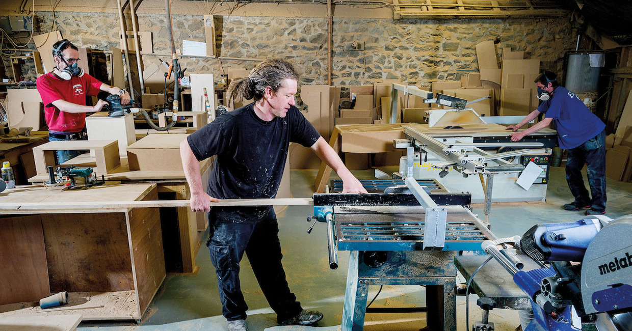 Kernow Carpentry sales surge thanks to online business | Furniture ...