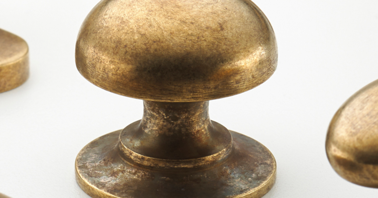 Armac Martin's burnished brass finish
