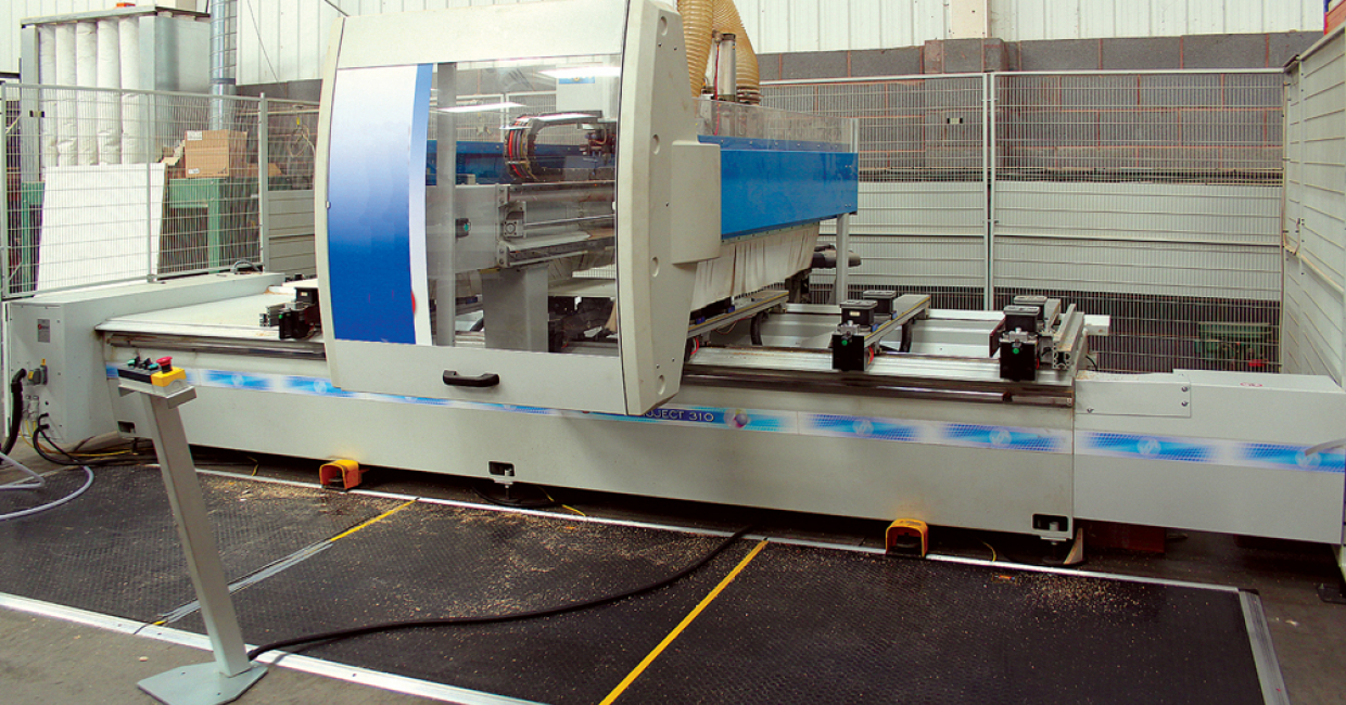 WG’s Project 310 CNC was an ex-demonstration model from Ney’s showroom. It was supplied and working within 24 hours