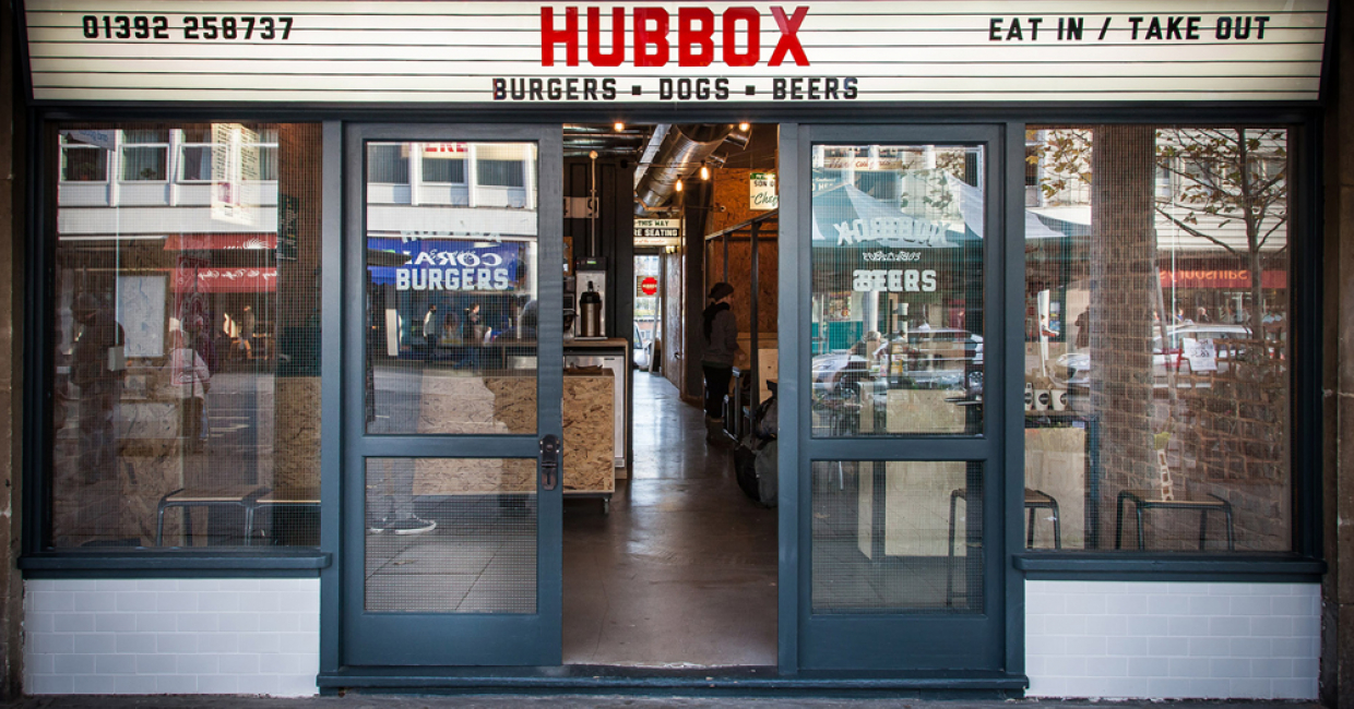 The Hub-Box shop front