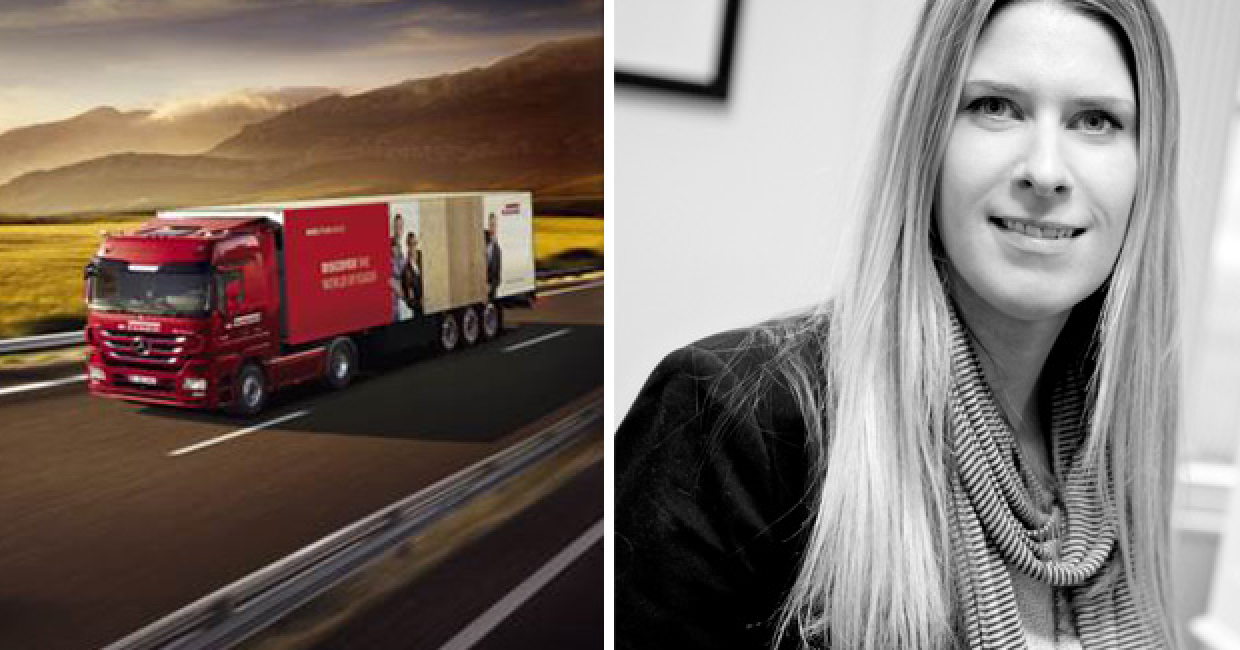 Exclusive trend briefings - by Trend Bible's Joanna Feeley - will be held on the Egger mobile exhibition truck