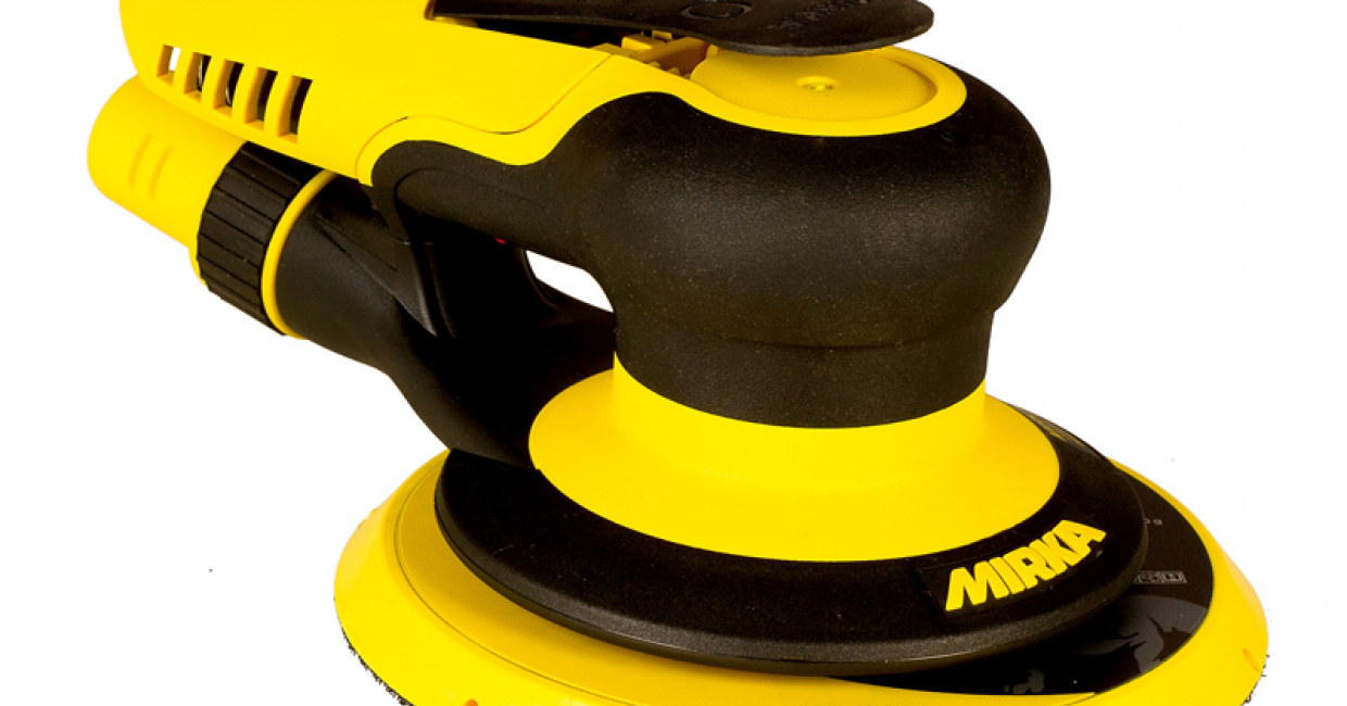 The Mirka Pneumatic Random Orbital Sanders are effective and durable tools for professional sanding