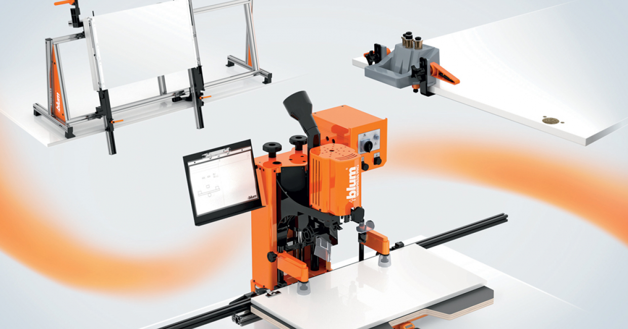 Blum will use W14 to demonstrate its jigs, machines and technical e-services