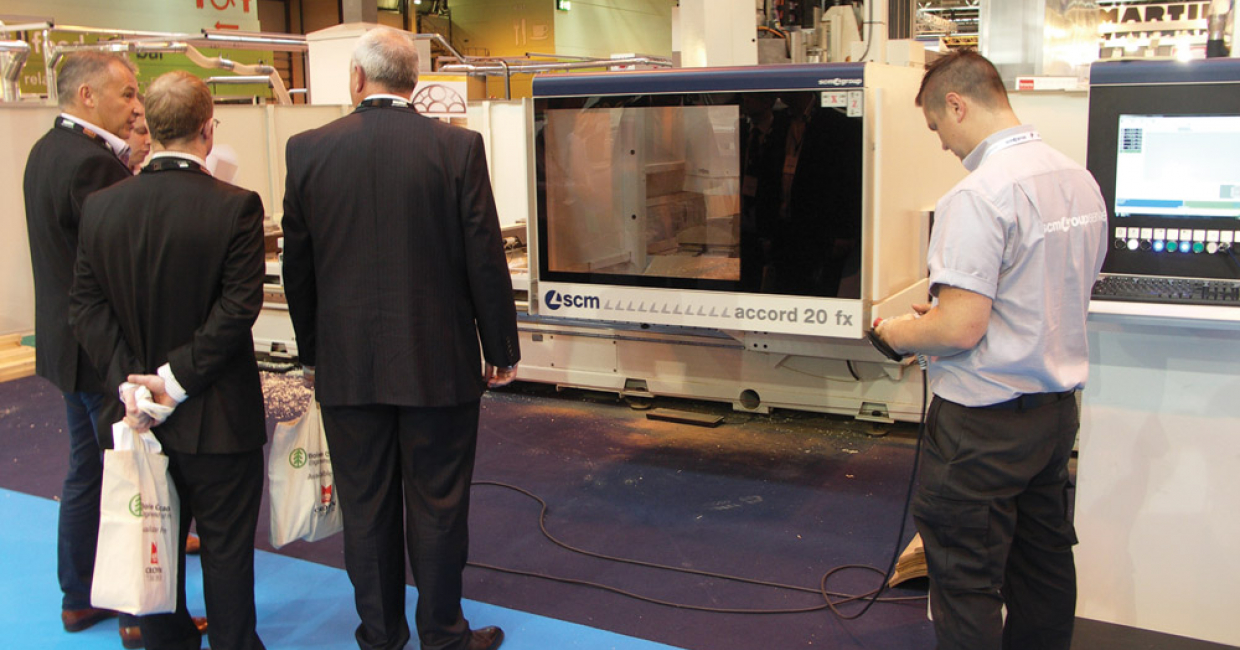 Demonstration of SCM Accord 20FX CNC machining centre at W14