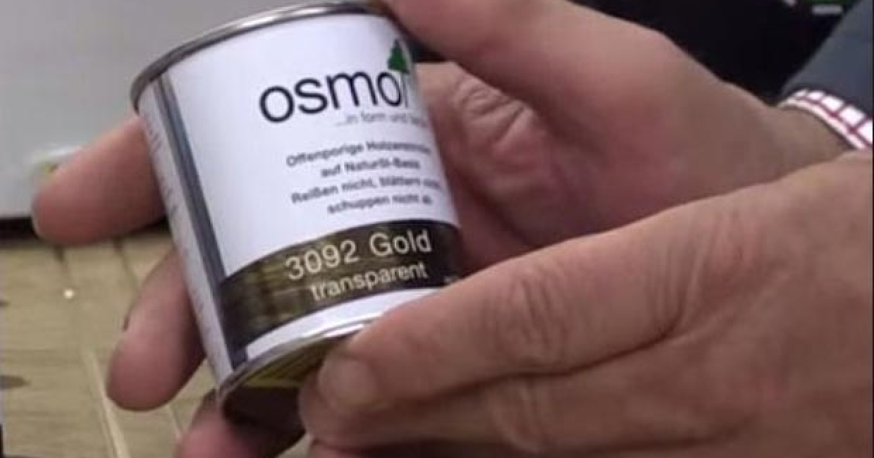 Osmo's Polyx-Oil Effect Gold
