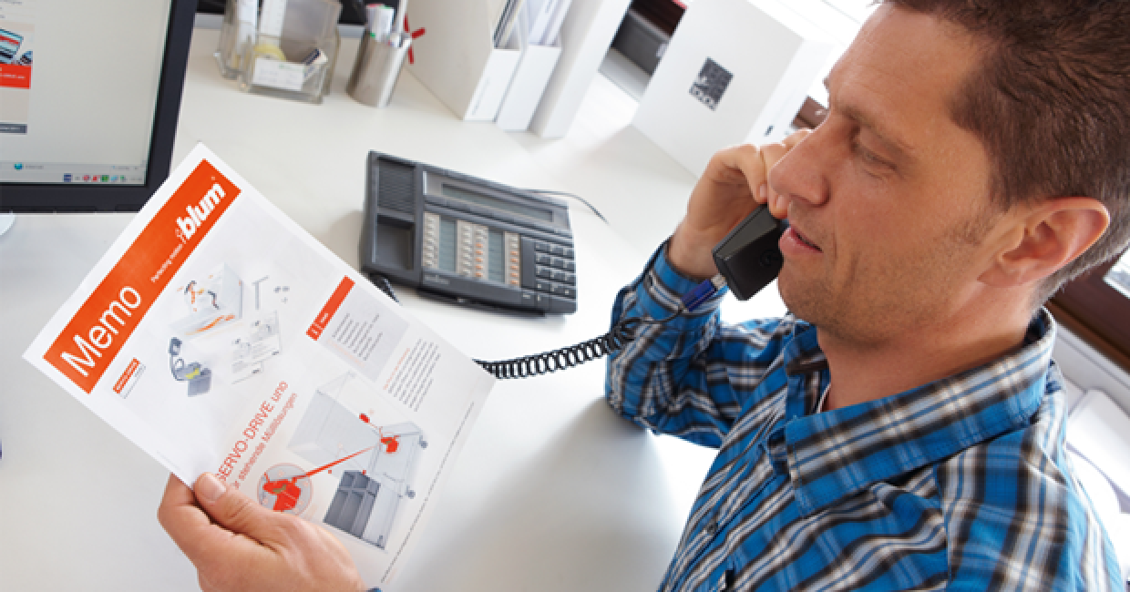 Blum has upgraded its tech support hotline operation