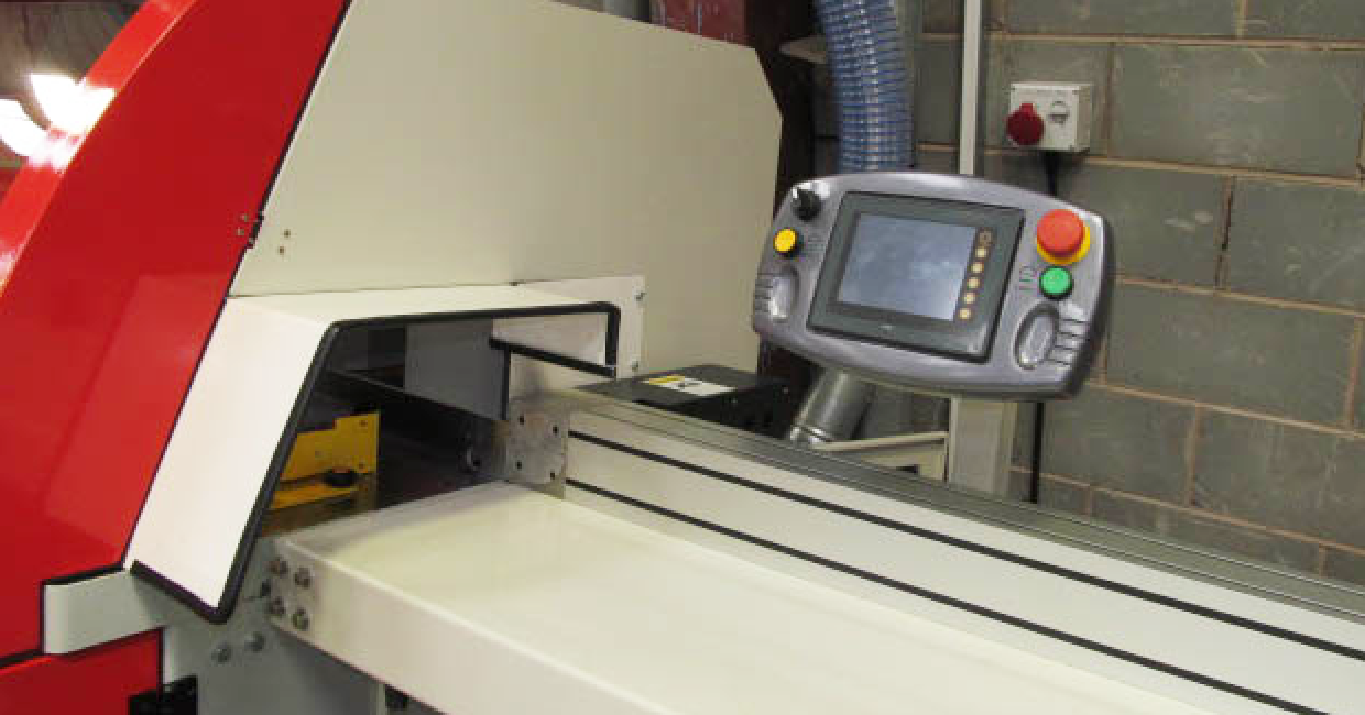 The controller of the P50 crosscut saw