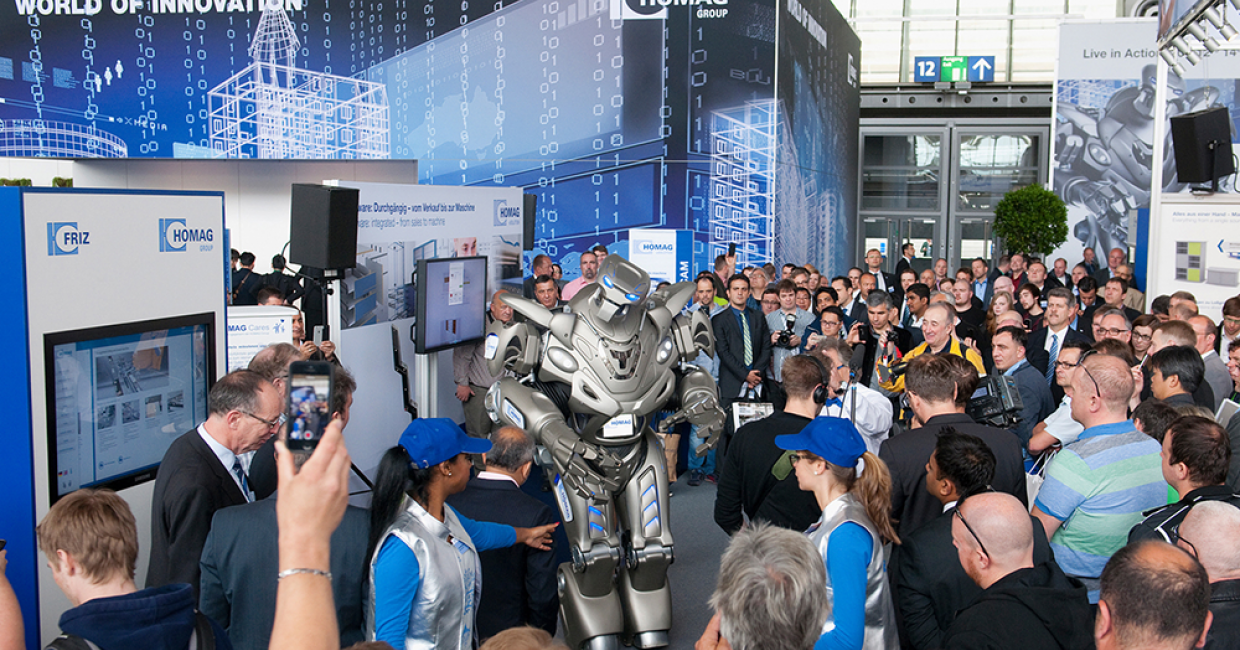 Titan the Robot wowed the crowds at Homag City