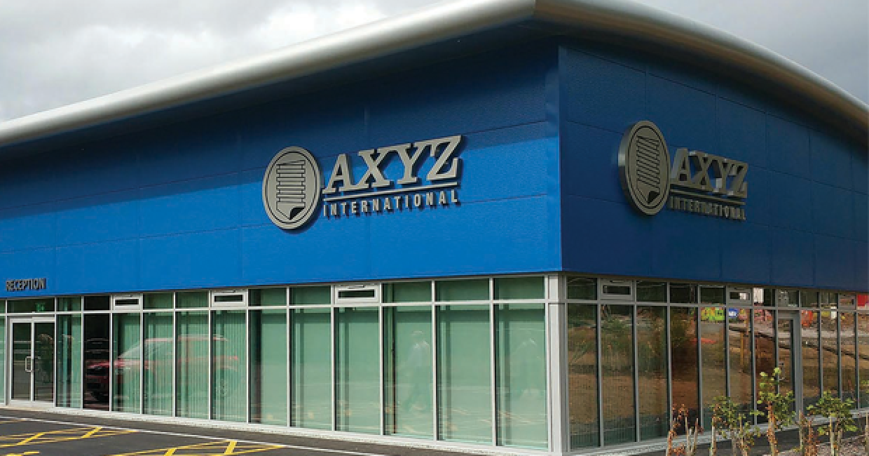 AXYZ has moved to a bigger site in Telford