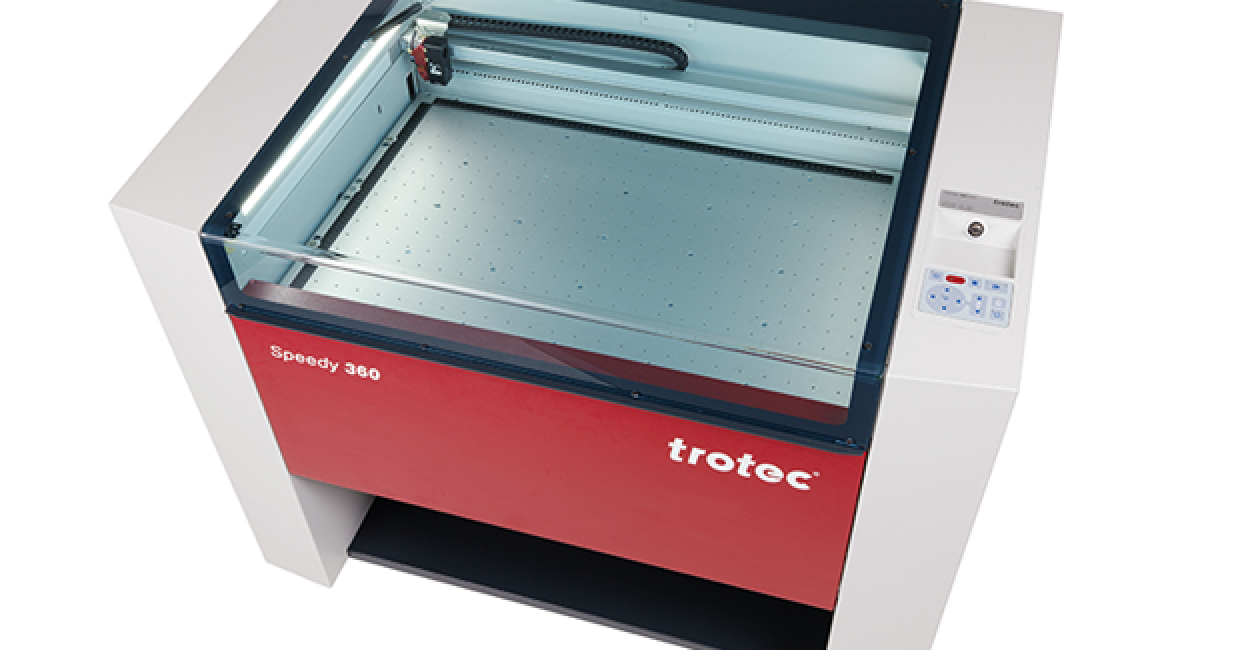 Trotec Laser Unveil New Laser Engraver - The Speedy 360