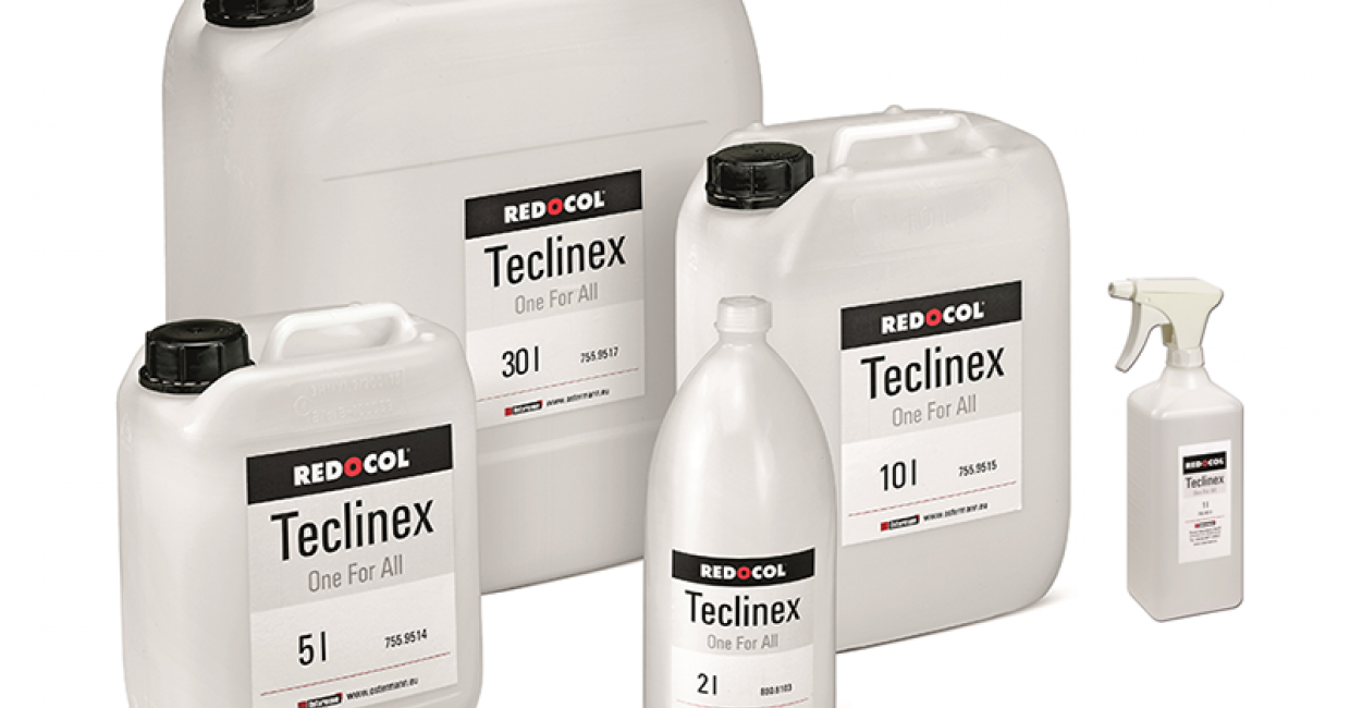 Redocol Teclinex One-For-All is available in a range of pack sizes, including a handy one litre spray bottle size