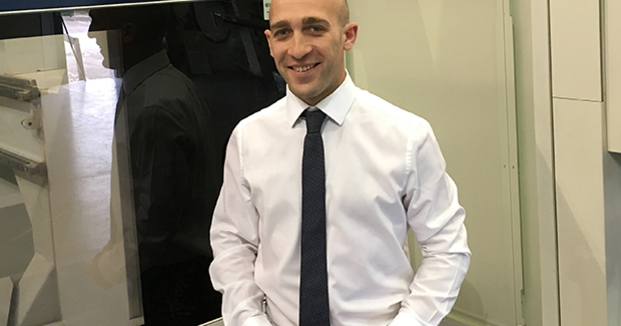 Jamie Walters, SCM's new industrial area sales manager
