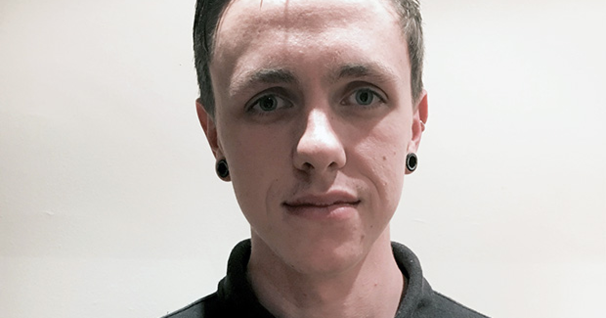Jon Nuttall, 20, one of the W Challenge finalists