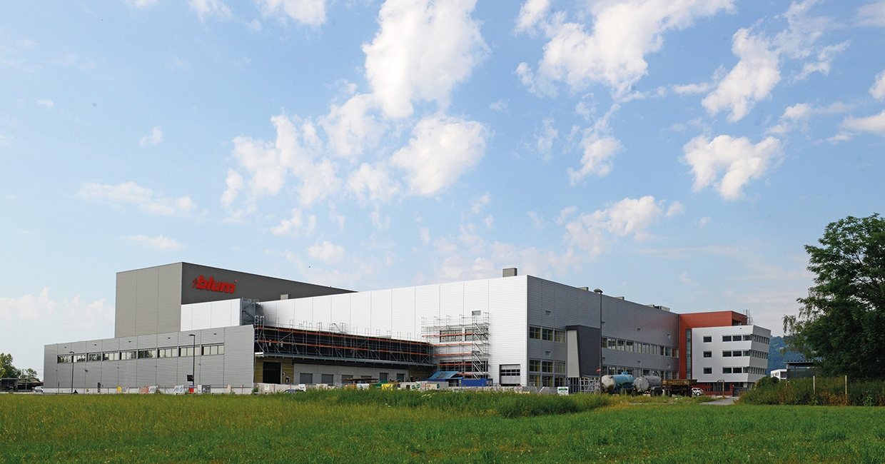Blum’s new Stamping Centre – Plant 8 – in Dornbirn