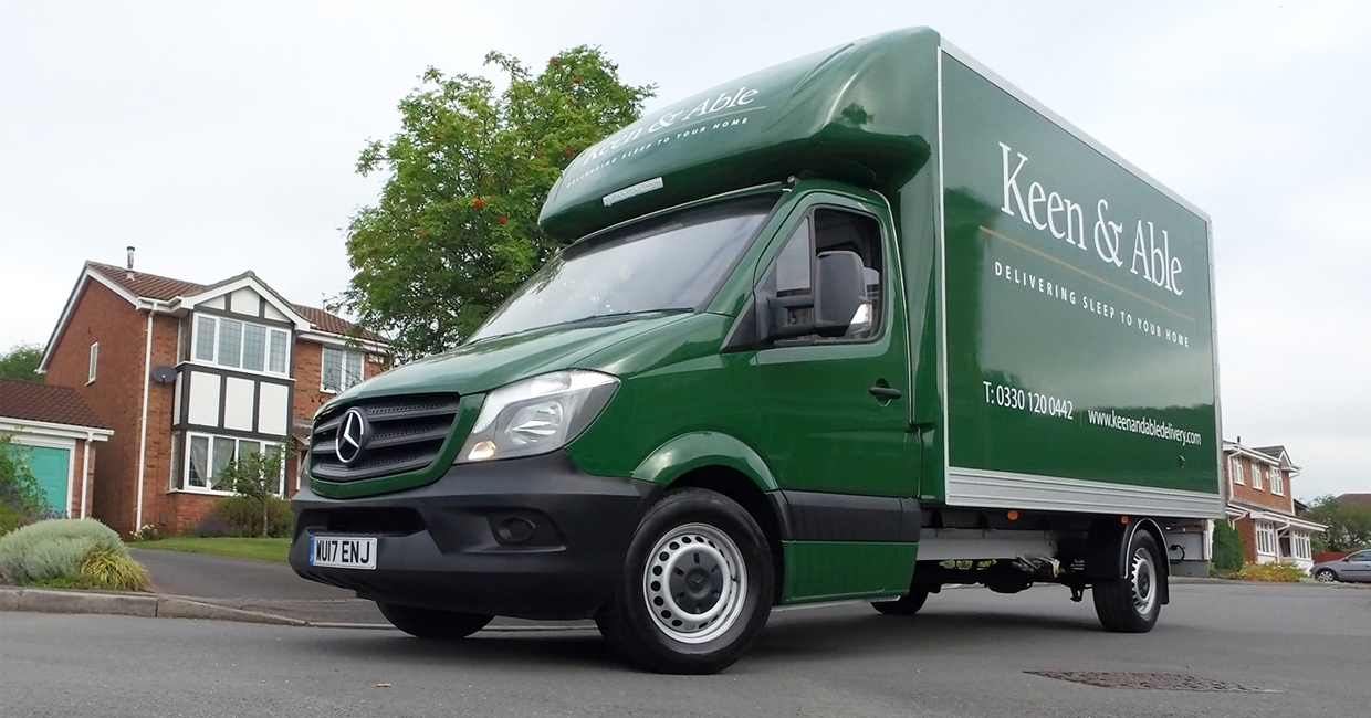 Keen & Able delivers top class delivery service