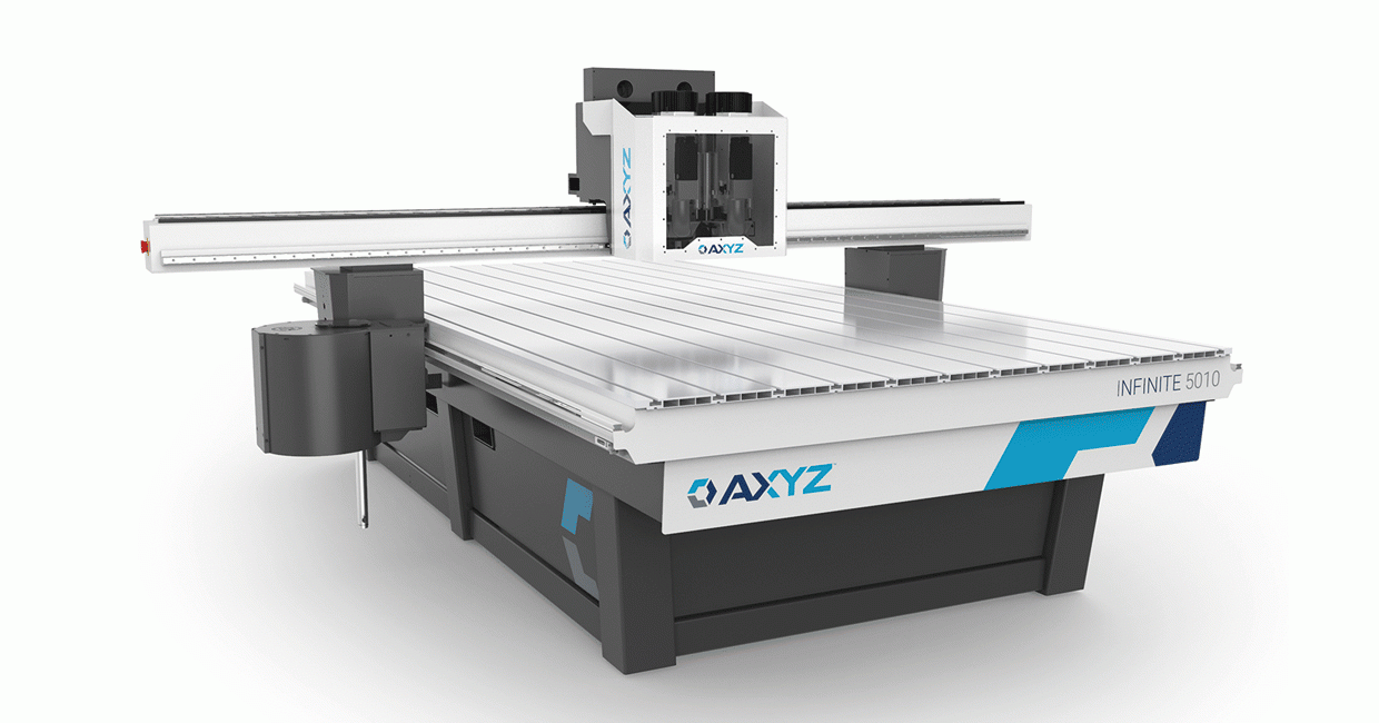 AXYZ Infinite to set new benchmark for multi-purpose CNC routers