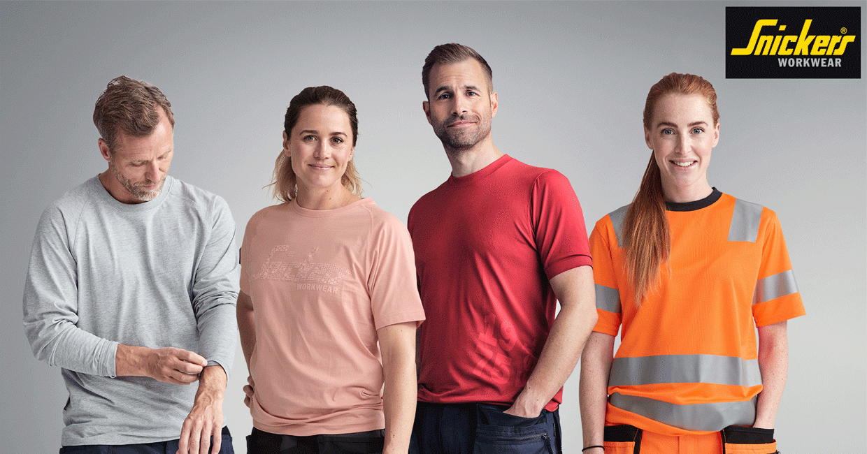 Time to stay cool at work – with Snickers Workwear 