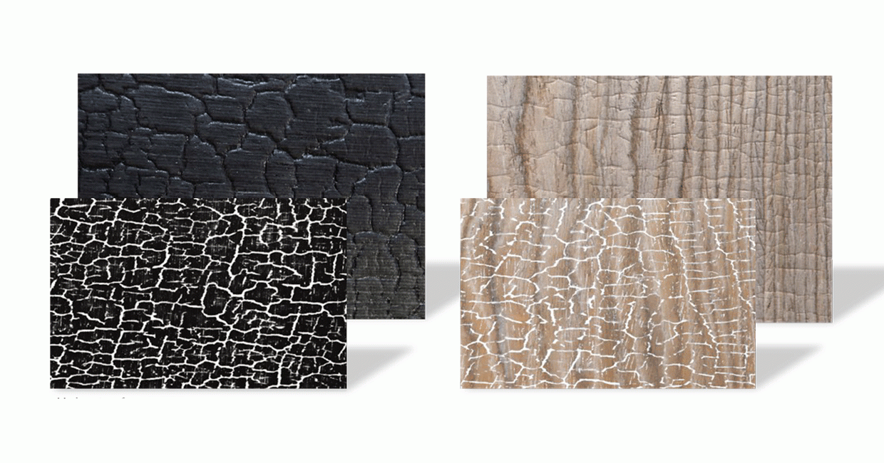 CroCo and CroCo Nero are inspired by the look of crocodile skin