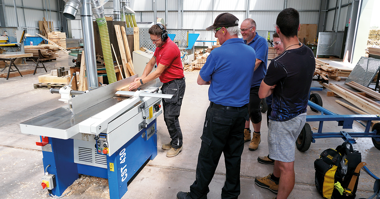 Hales Sawmills invests in operator training with Daltons Wadkin