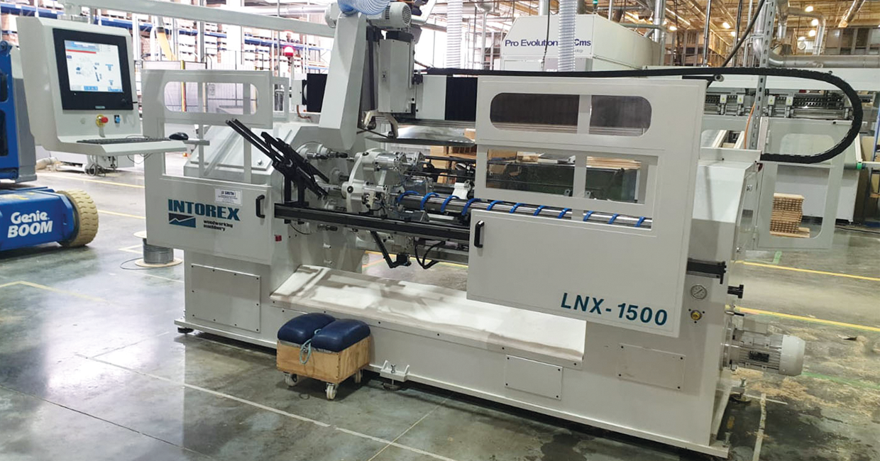 Intorex LNX 1500 CNC rotary sander 