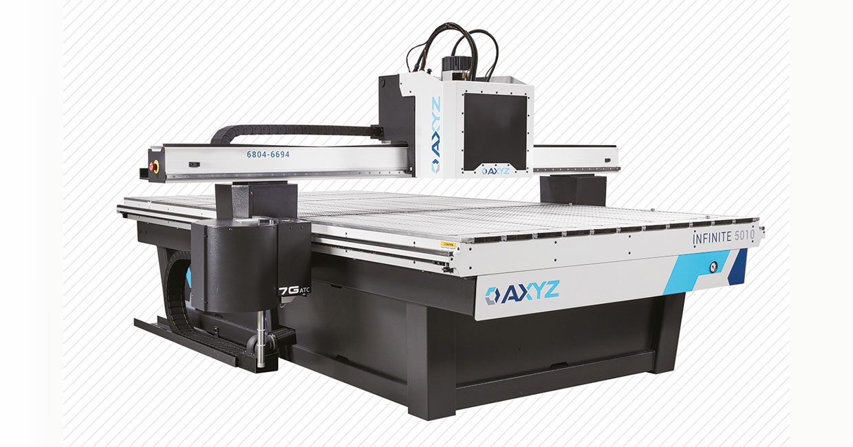 AXYZ Infinite sets a new benchmark for CNC routing