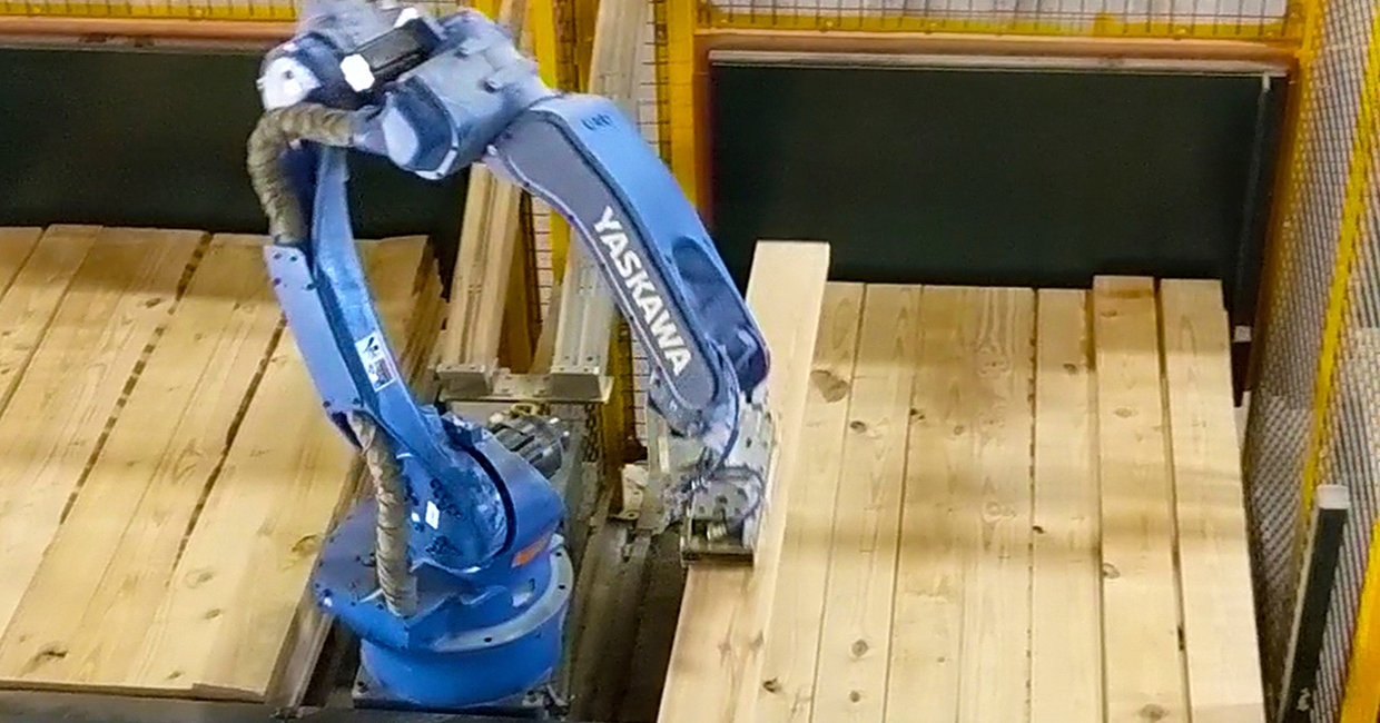 How robots smooth the way for woodworking automation