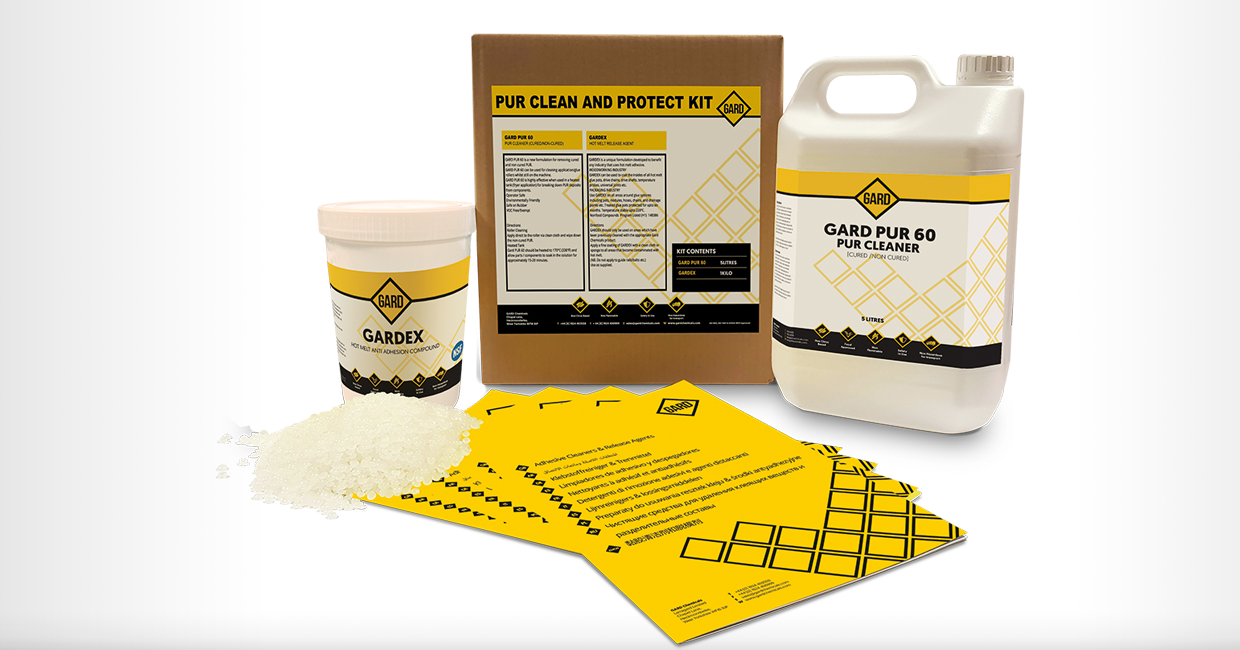 Gard adhesive cleaners and release agents