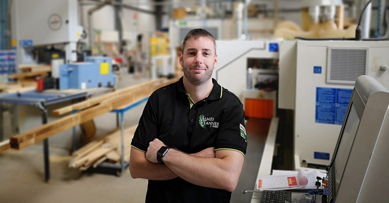 James Tanner of James Tanner Joinery