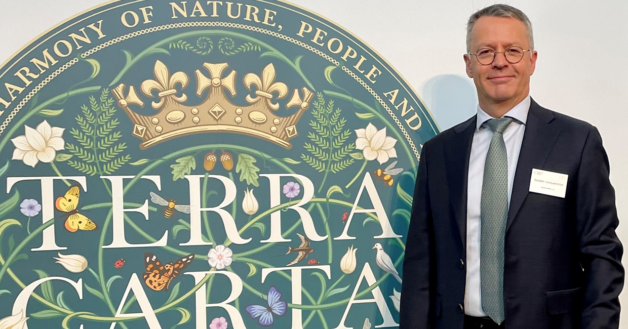 Royal seal of approval as a leader in sustainability