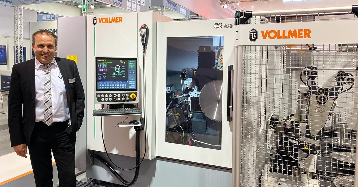 Vollmer introduce two new saw blade sharpening machines