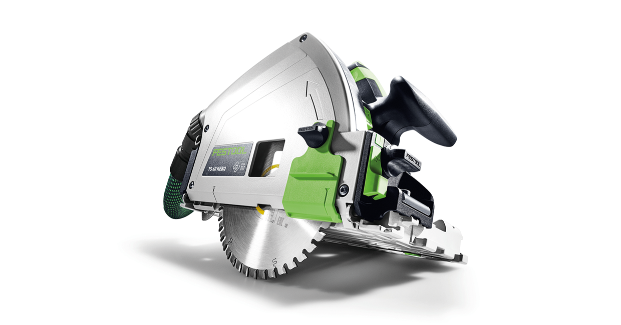 The new TS 60 K plunge-cut saw from Festool
