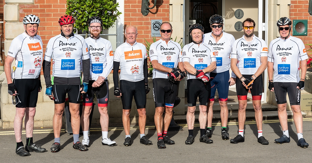 St Albans to Morecambe bike ride cyclists raise £27,000