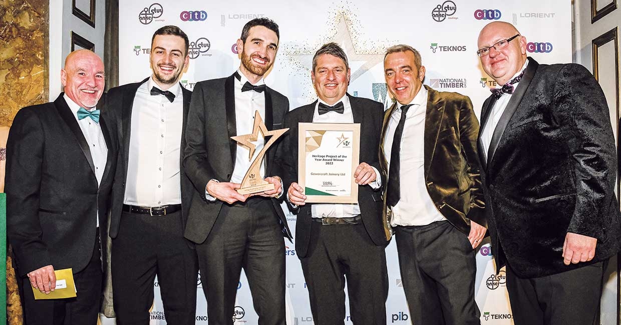 Gowercroft wins first BWF ‘Heritage Project of the Year’ award