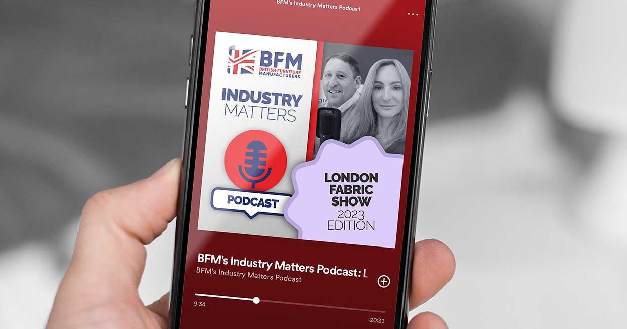 BFM podcast from London Fabric Show