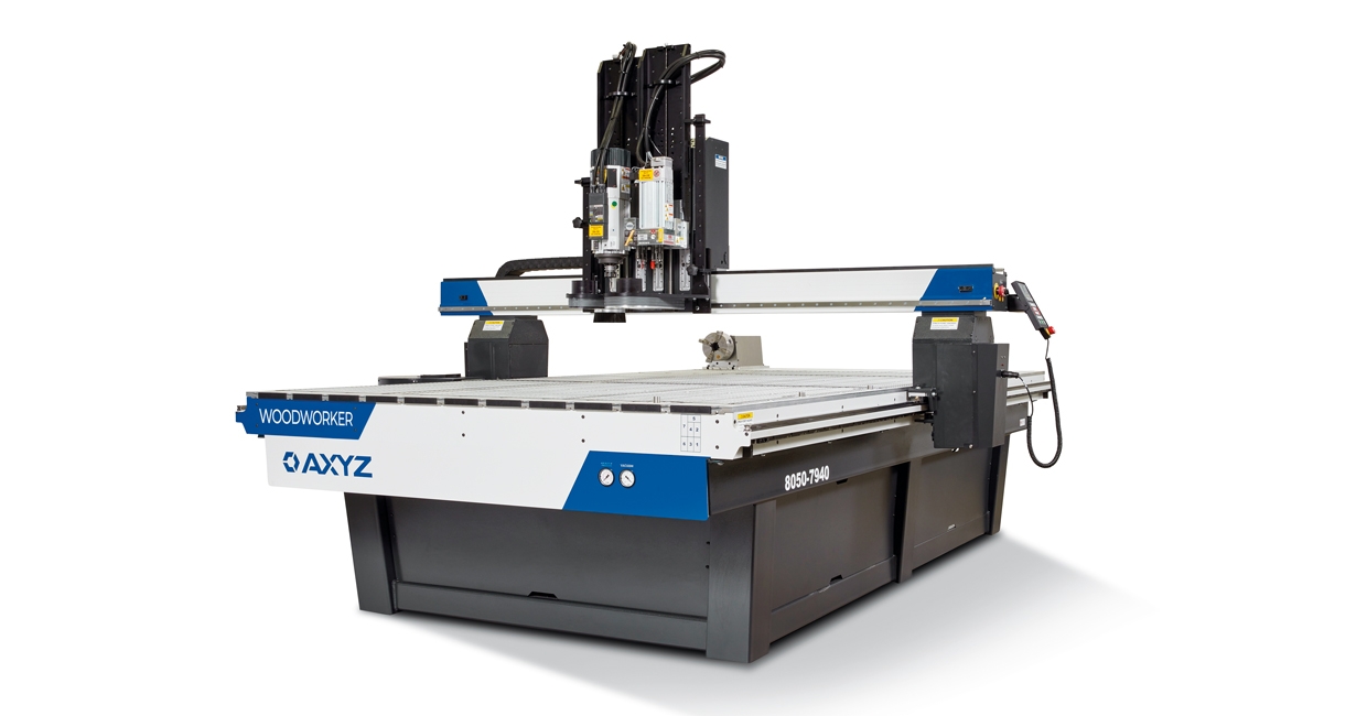 New AXYZ Woodworker CNC router