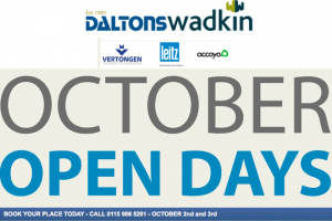'A' Rated Windows to be manufactured and demonstrated at Daltons Wadkin open days