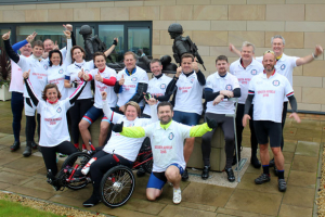 PWS supports Help for Heroes veterans with Blood, Sweat & Gears