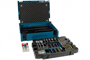 Makita’s clever MakPac range now has trolleys, storage trays, drill and bit sets