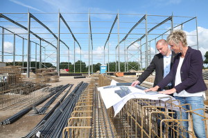 Ostermann busy constructing new logistics complex in Bocholt 