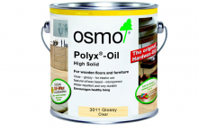 Add shine to wood with Osmo