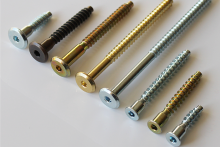 Widest selection of furniture Confirmat and connector screws available in the UK