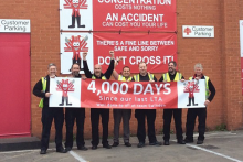 IDS Swindon goes 4000 working days accident free