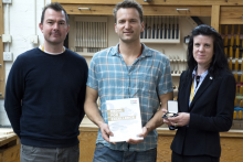 Furniture crafts student Philipp wins prestigious Medal for Excellence