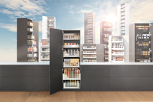 The Space Tower larder unit by Blum – the convenient way to store food