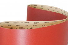 New improved backing paper for Mirka paper belt products