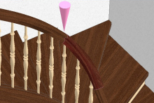 An ideal bridge for stair-builders