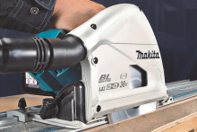 Makita extends twin 18V power to brushless LXT plunge saw
