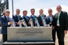 Foundation stone for the biggest investment in the Grass company’s history