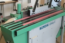 Kündig sanding solution specified by workshop with high-end bespoke work 