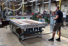 AXYZ router helps timber merchant boost production